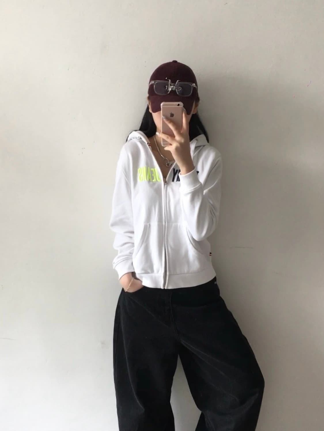 타미힐피거 자수로고 후드집업 상품이미지1