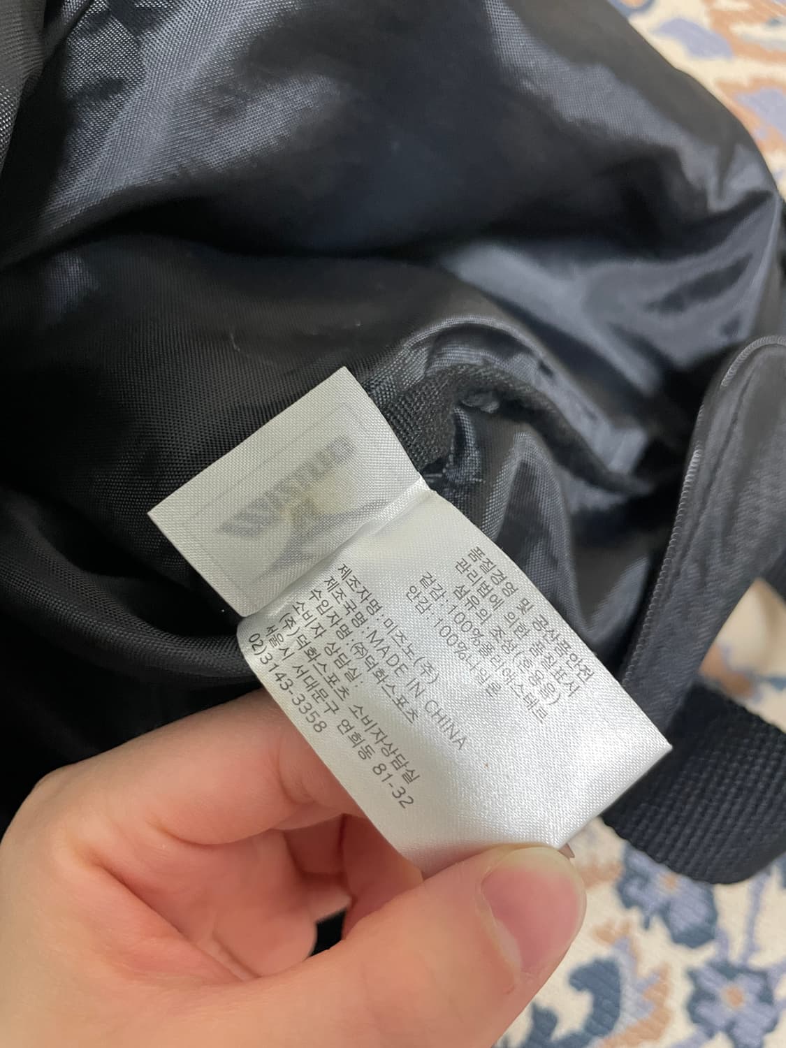 미즈노 택티컬 유틸리티 고프고어 숄더백 토트백 _ 블랙 상품이미지10