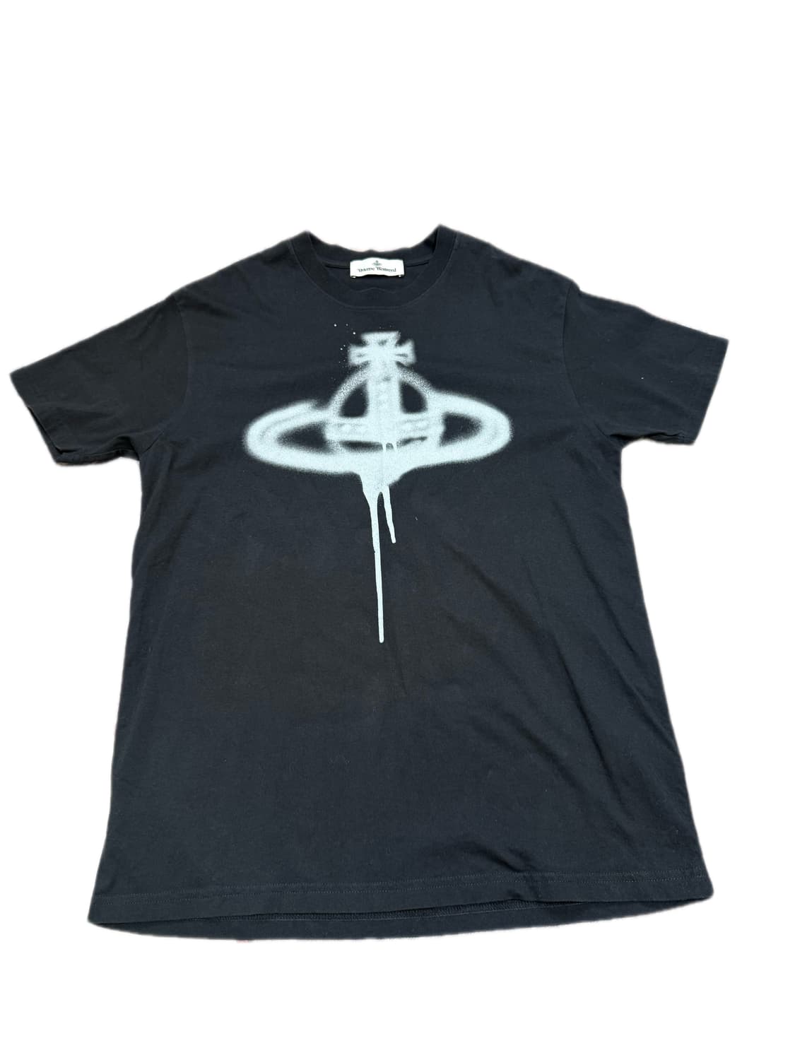 비비안웨스트우드 스프레이 반팔 티셔츠 상품이미지1