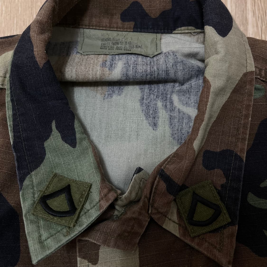 미군 밀리터리 우드랜드 BDU 전투복 자켓 M/95 상품이미지5