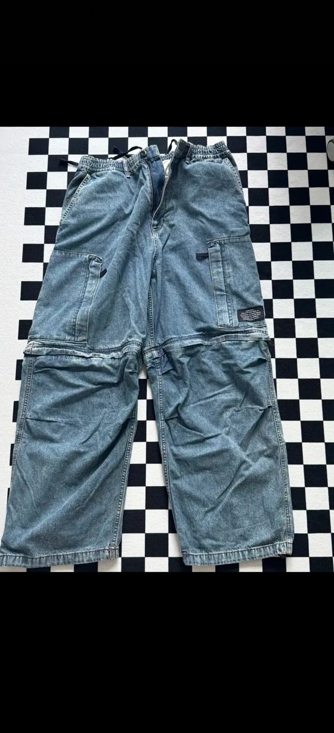 GU X 언더커버 데님 카고 팬츠(XL)  상품이미지2