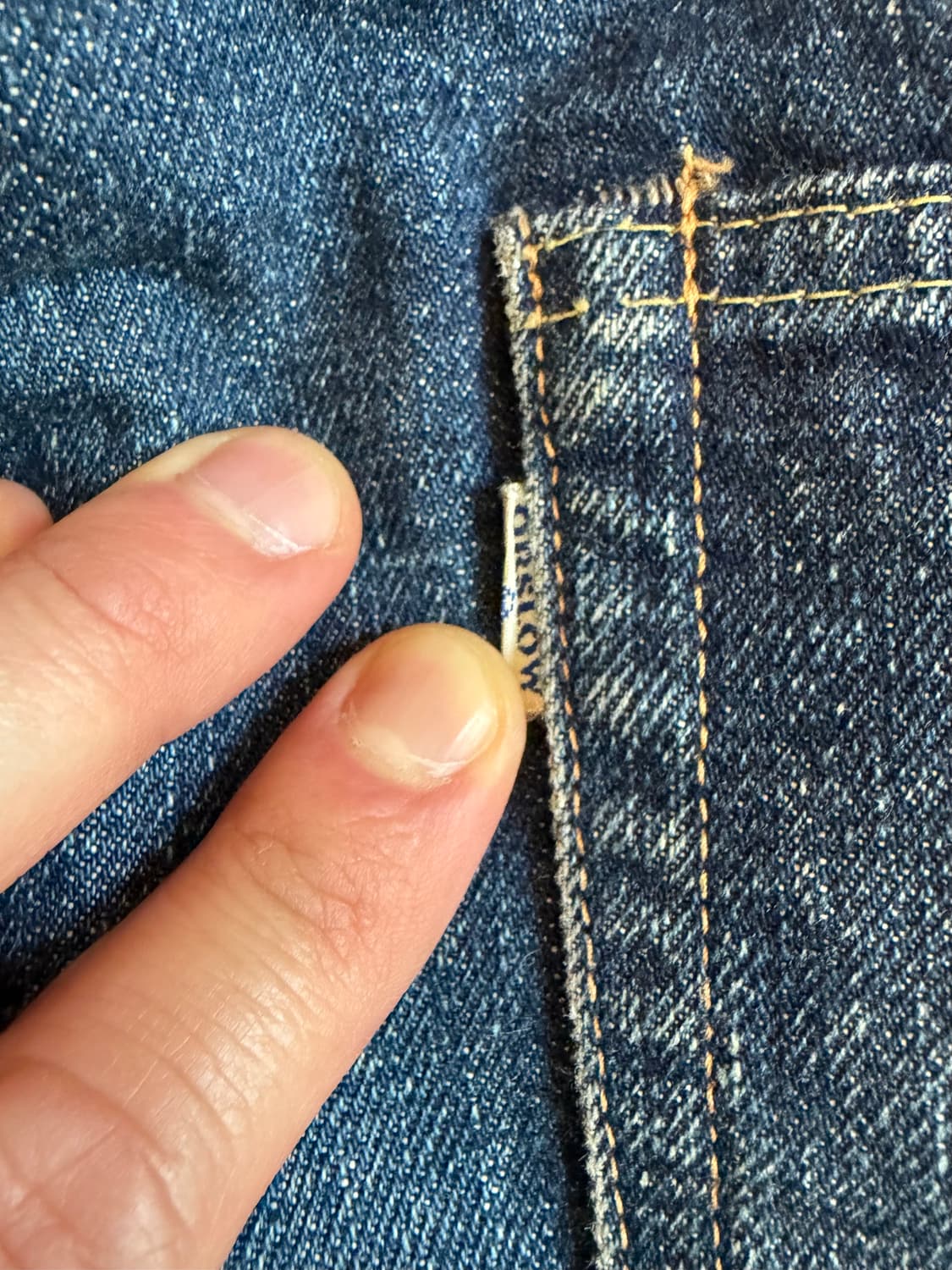 오어슬로우 데님팬츠 상품이미지3