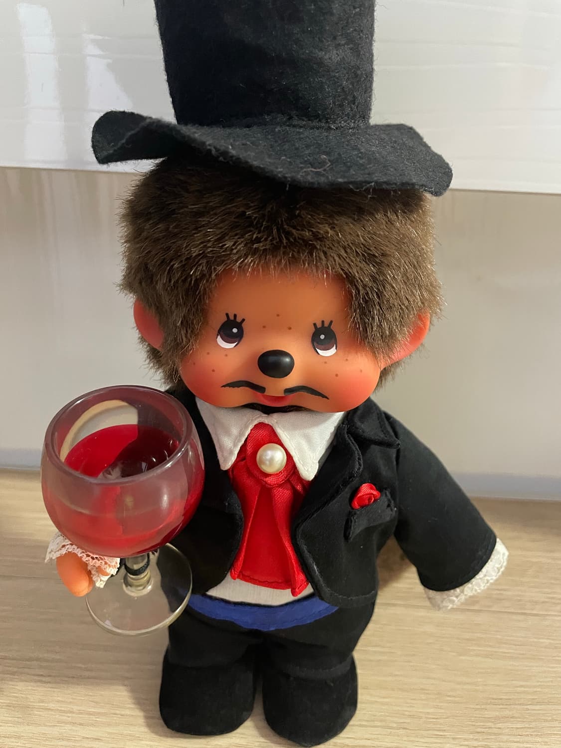 고전 레드와인잔 마술사 몬치치 귀공자 귀족 신사 턱시도 상품이미지2