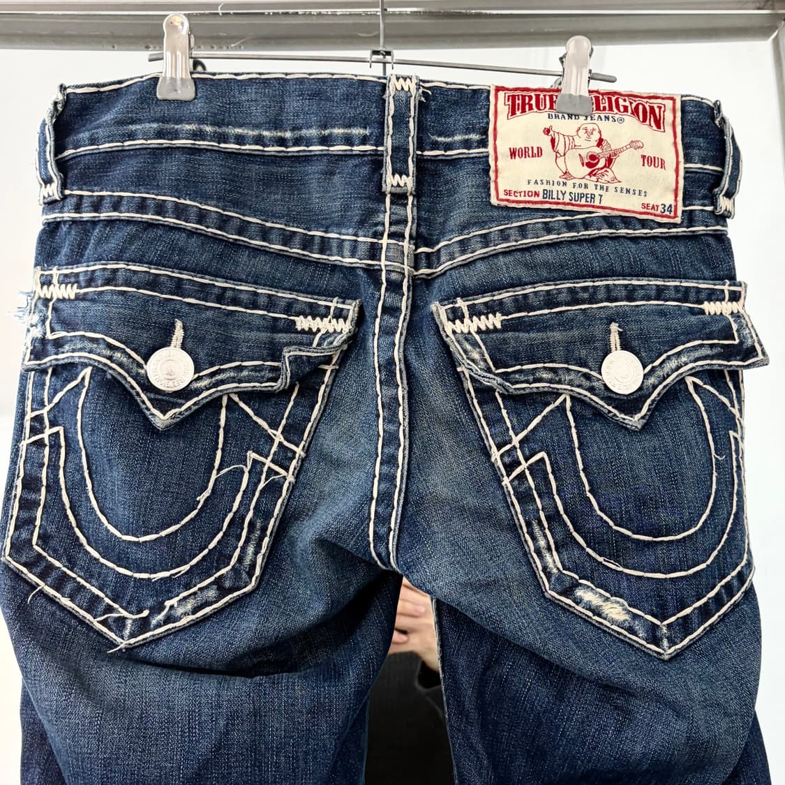 트루릴리전 부츠컷 데님 팬츠 상품이미지6