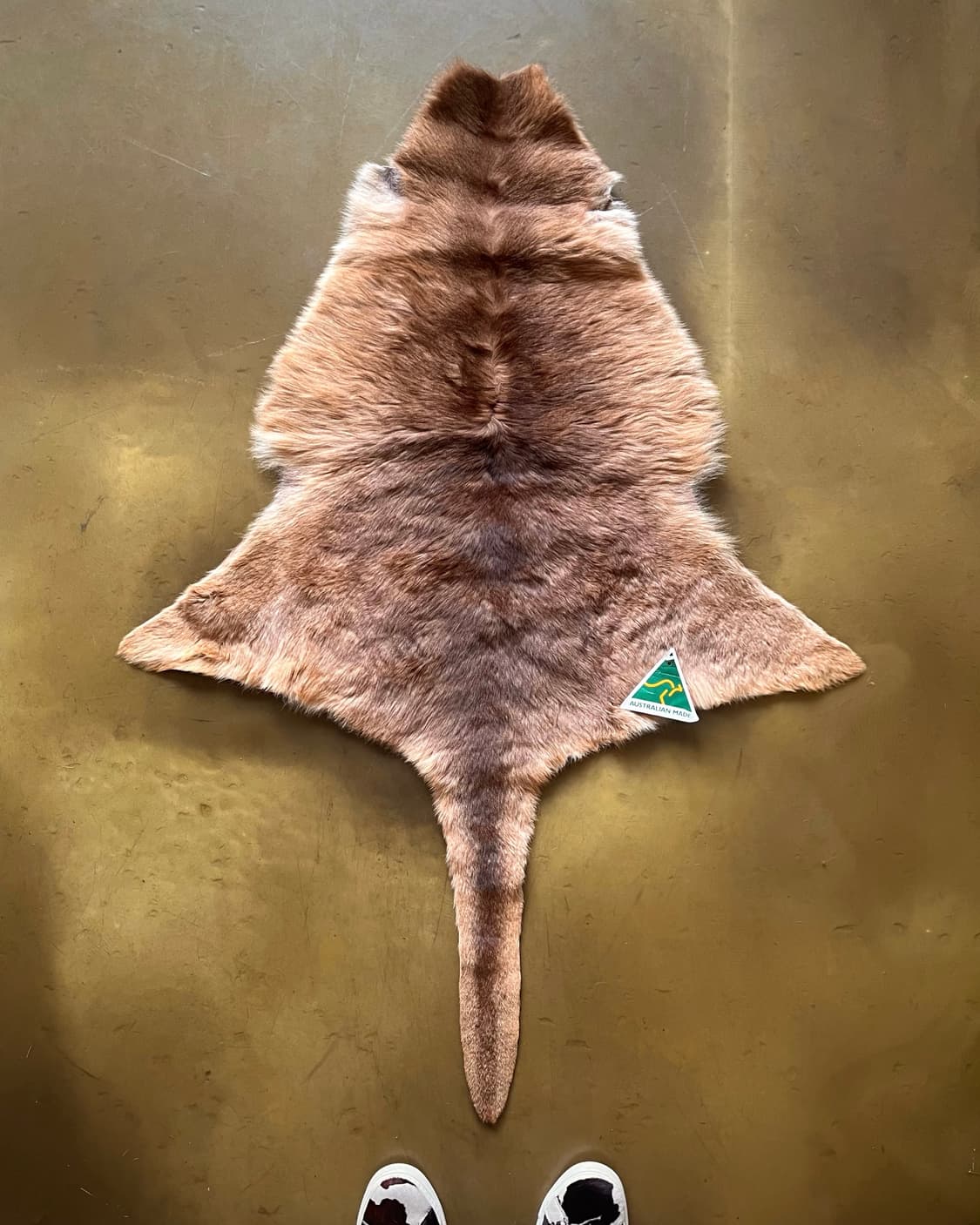 (A)2000s Australian Kangaroo Skin Carpet 상품이미지3