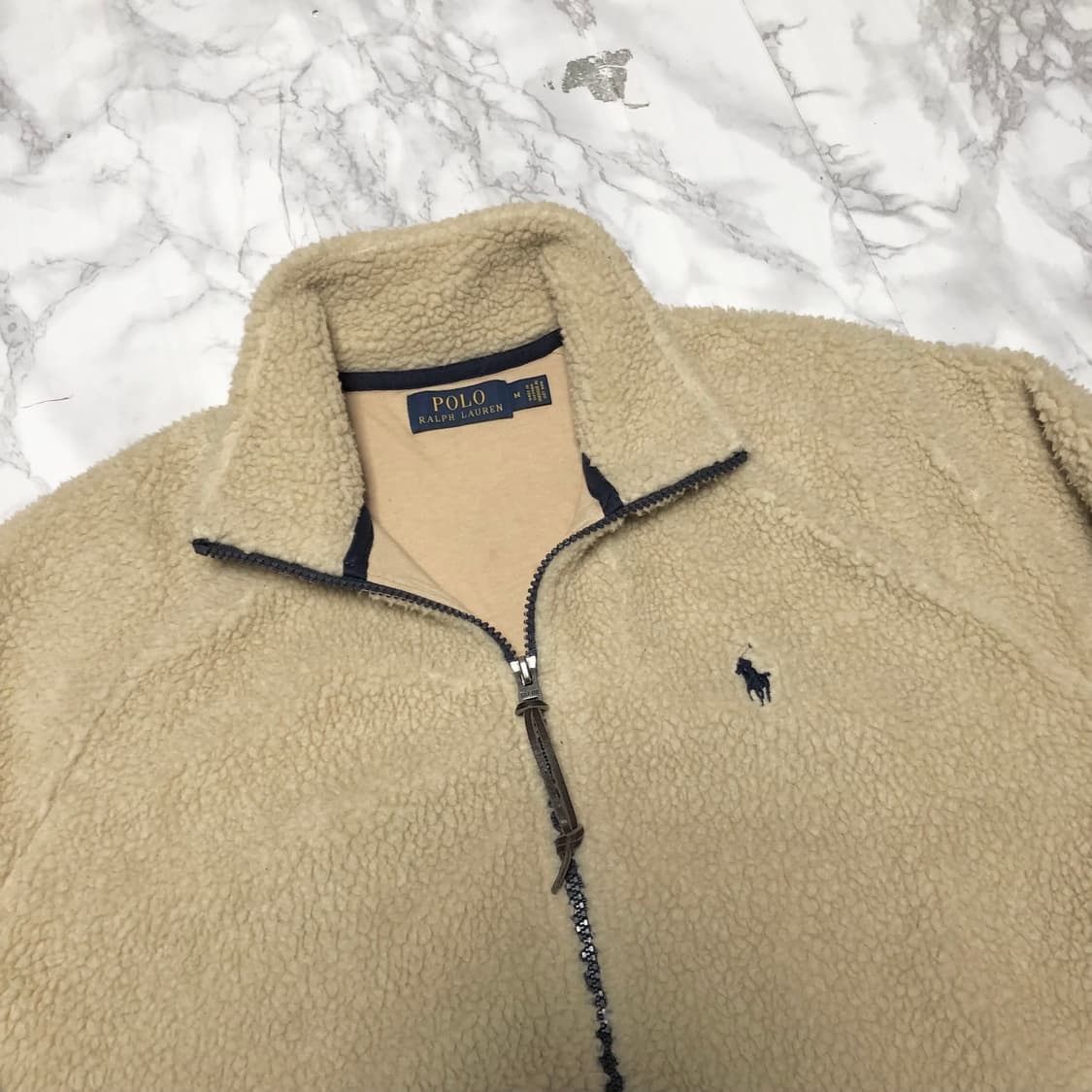 폴로 랄프로렌 플리스 자켓 오버핏 뽀글이 상품이미지3