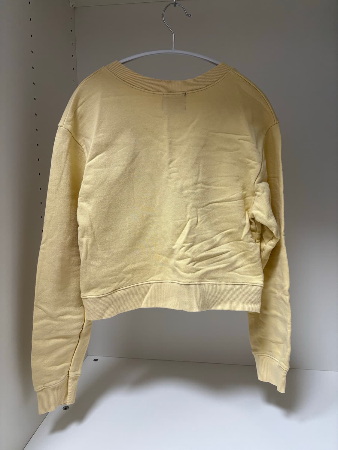 vemver 벰버 노란색 가디건 맨투맨 옐로우 노랑 모리걸 상품이미지2