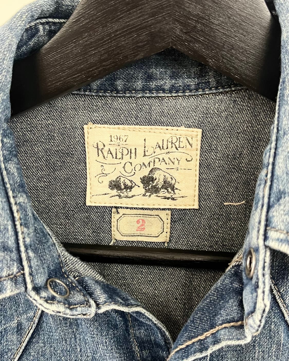 랄프로렌 블루 데님 웨스턴 셔츠 상품이미지6