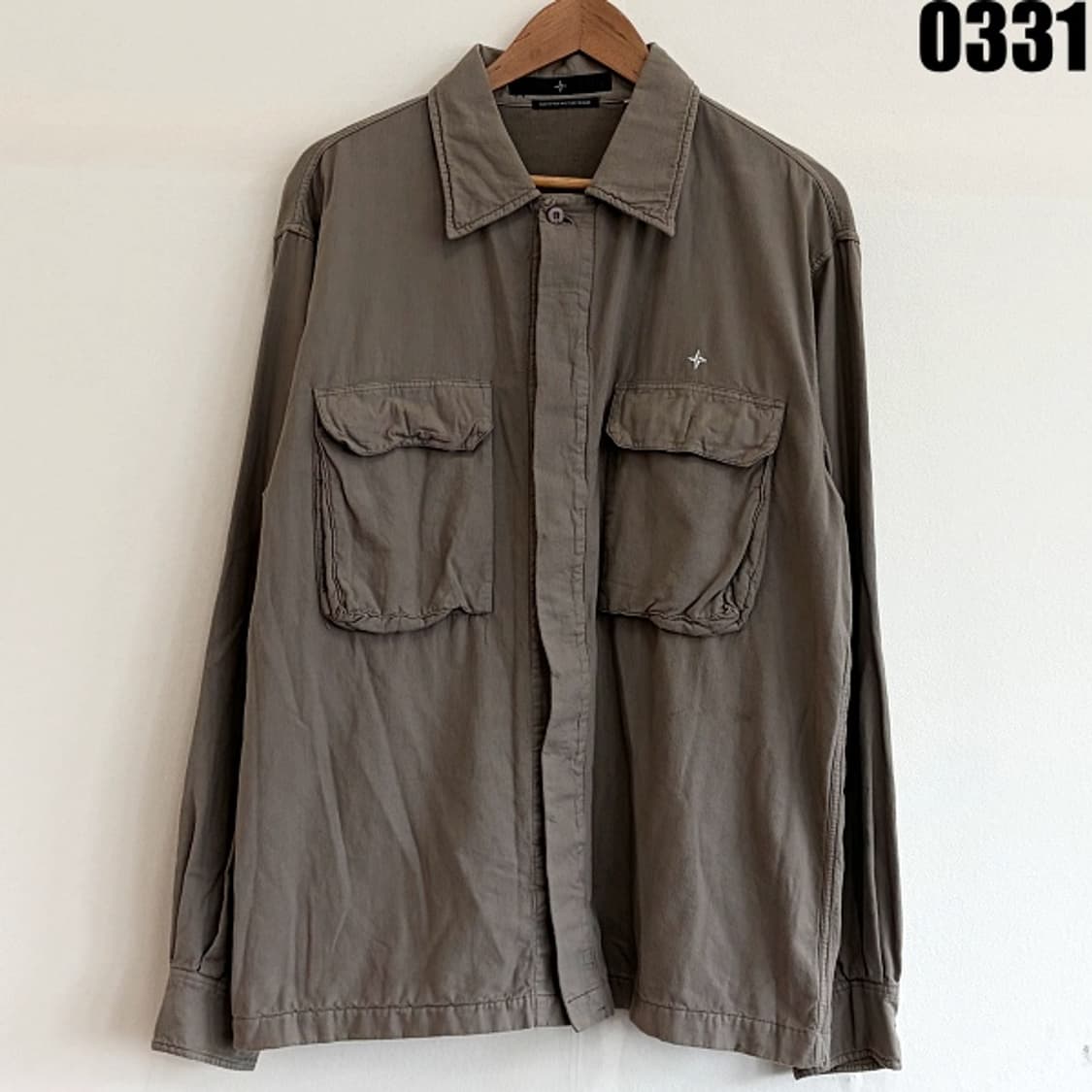 스톤아일랜드 코튼 셔츠 자켓 XL 0331 상품이미지1