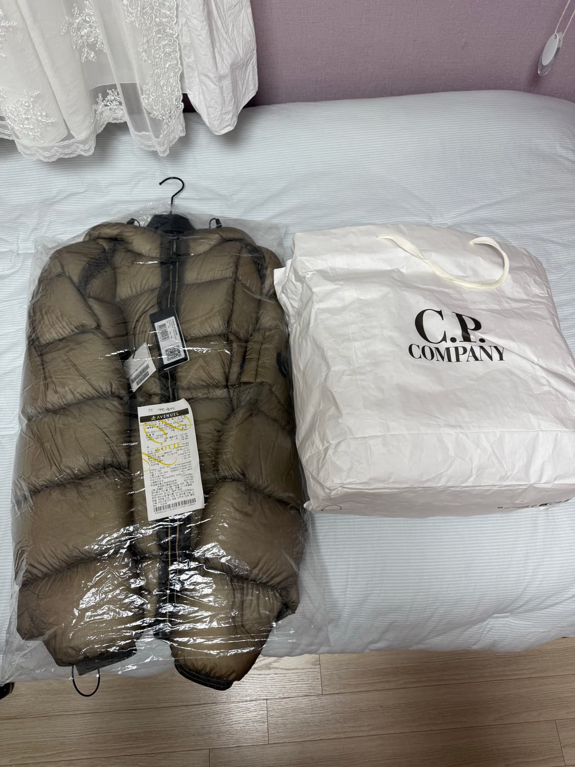 CP컴퍼니 DD쉘 패딩 빈티지카키(2XL) 상품이미지6