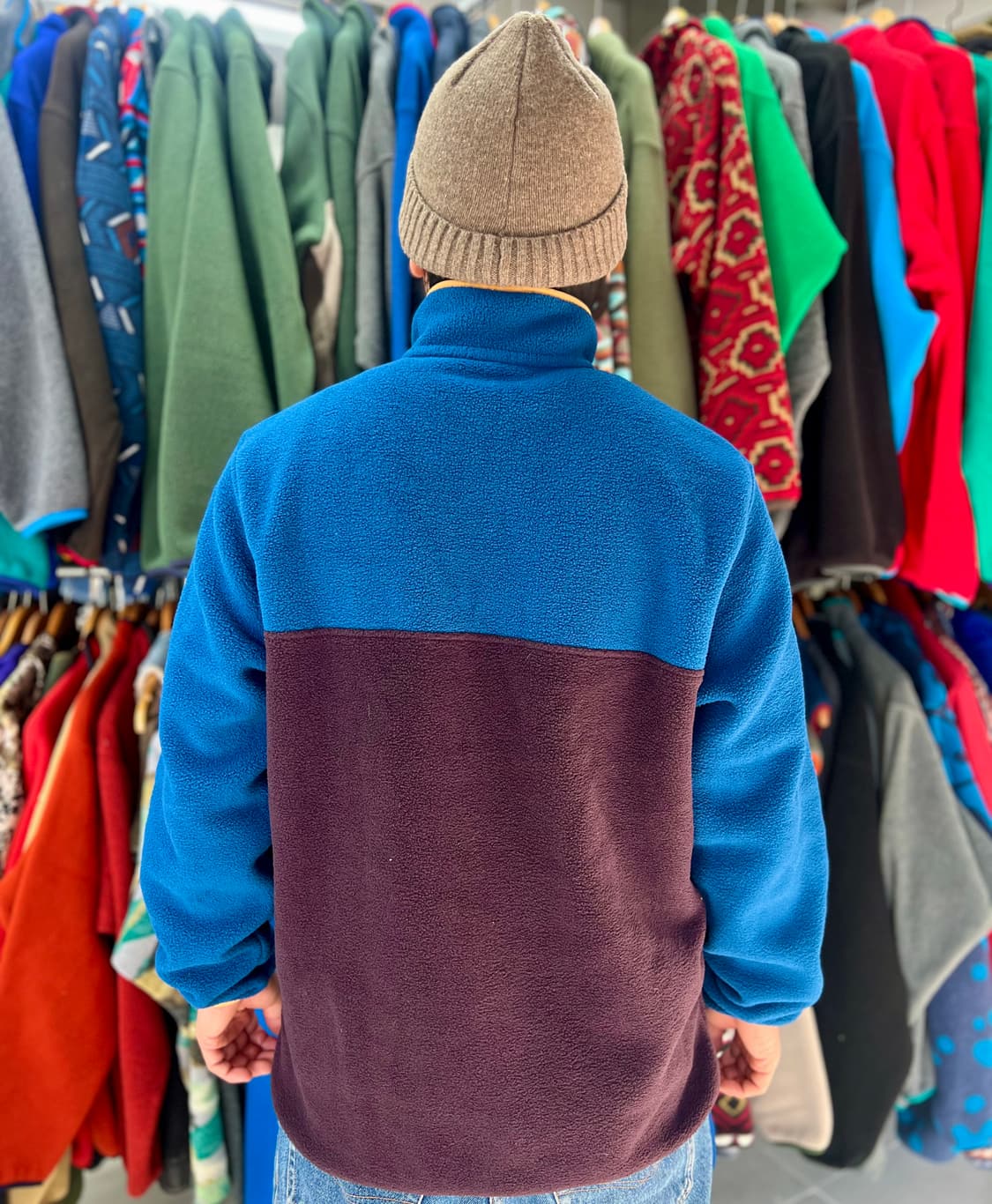  신칠라 스냅-T 플리스 풀오버 옵시디안 플럼 ( L ) 상품이미지4