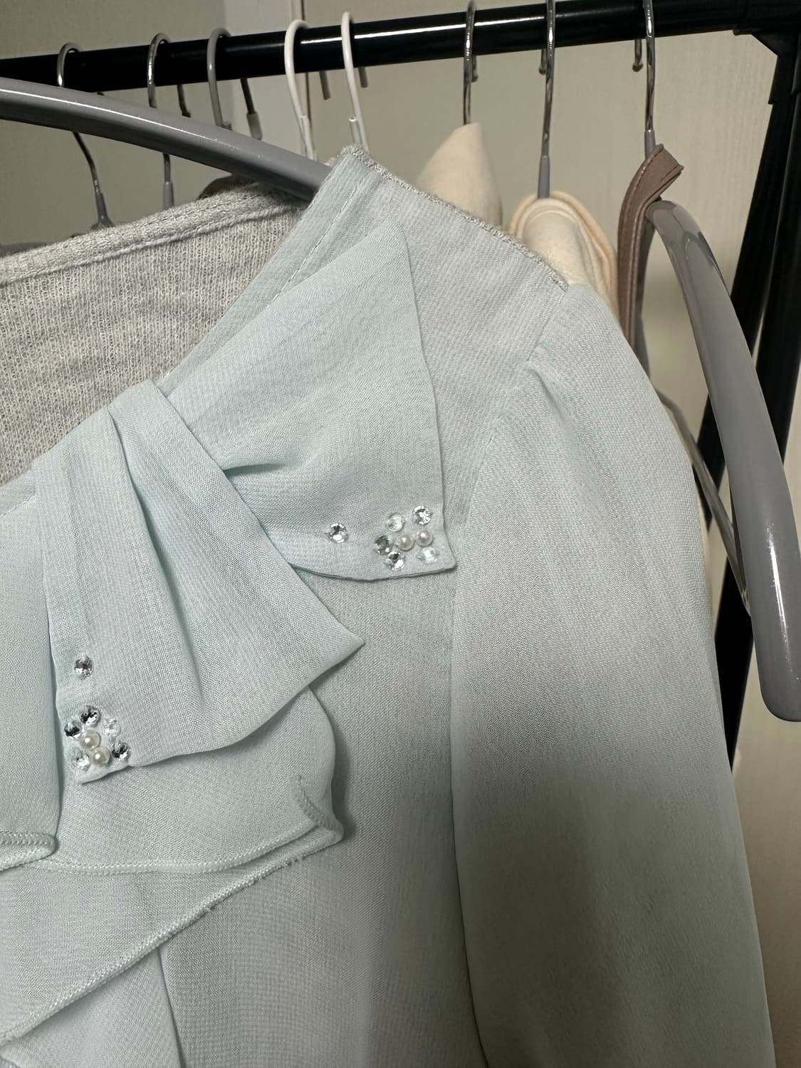 Patternfiana 민트 블라우스 상품이미지6
