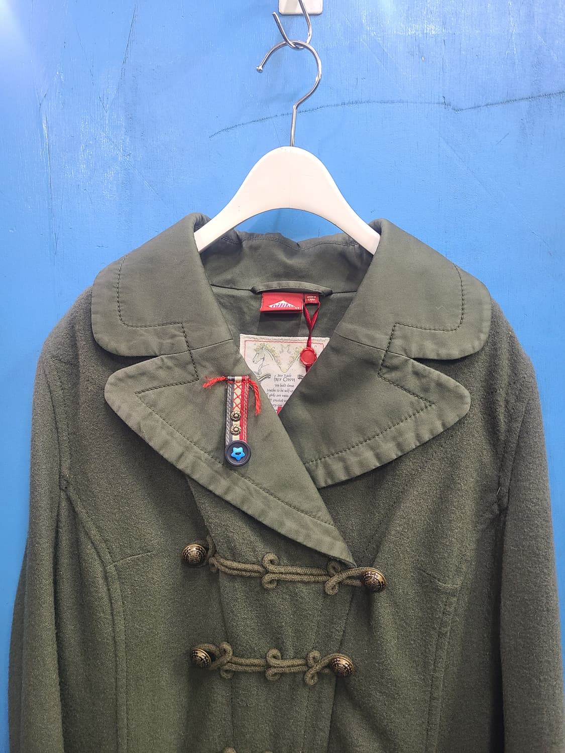 나폴레옹코트자켓 오일릴리 새상품 상품이미지3