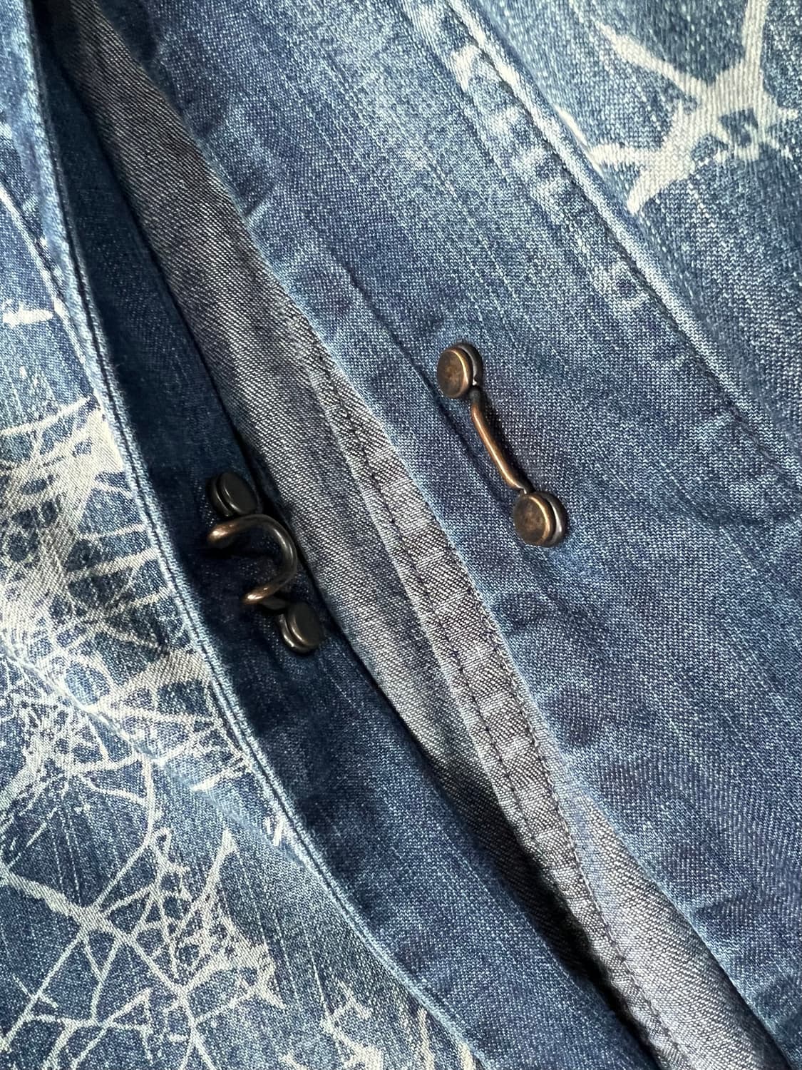 Japan vintage denim shirts 상품이미지9