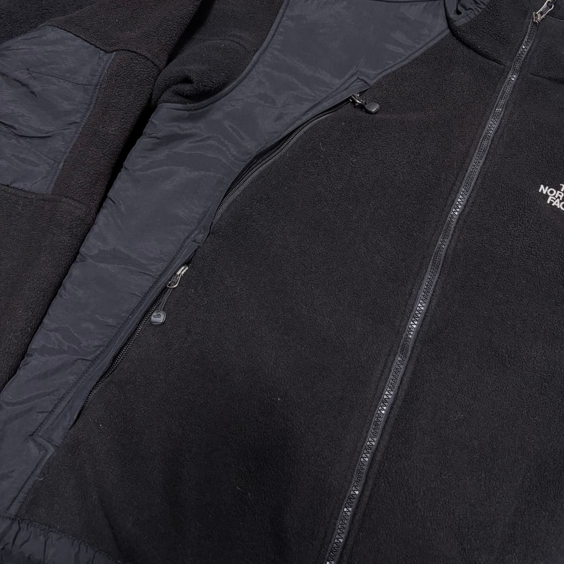 110 노스페이스 블랙 폴라텍 플리스 집업 자켓 상품이미지3