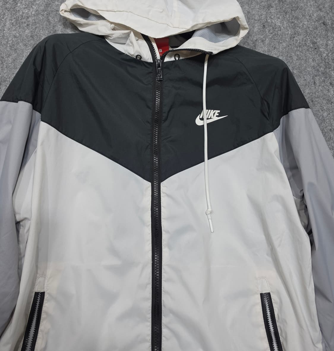 나이키 윈드러너 배색 후드 바람막이 자켓 L 상품이미지4