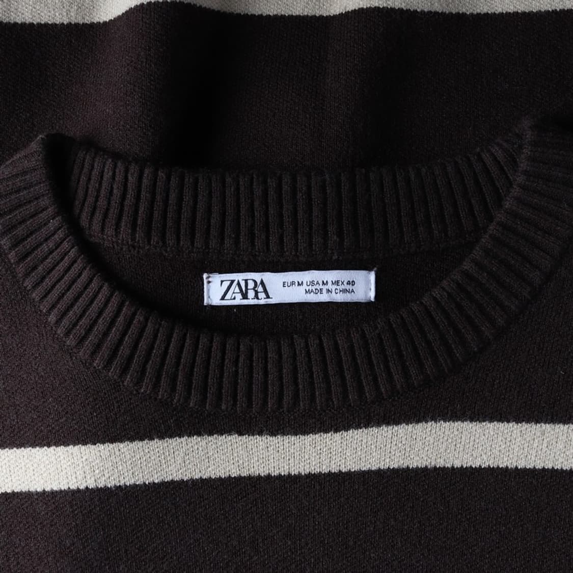 ZARA 스트라이프 니트 M 상품이미지5