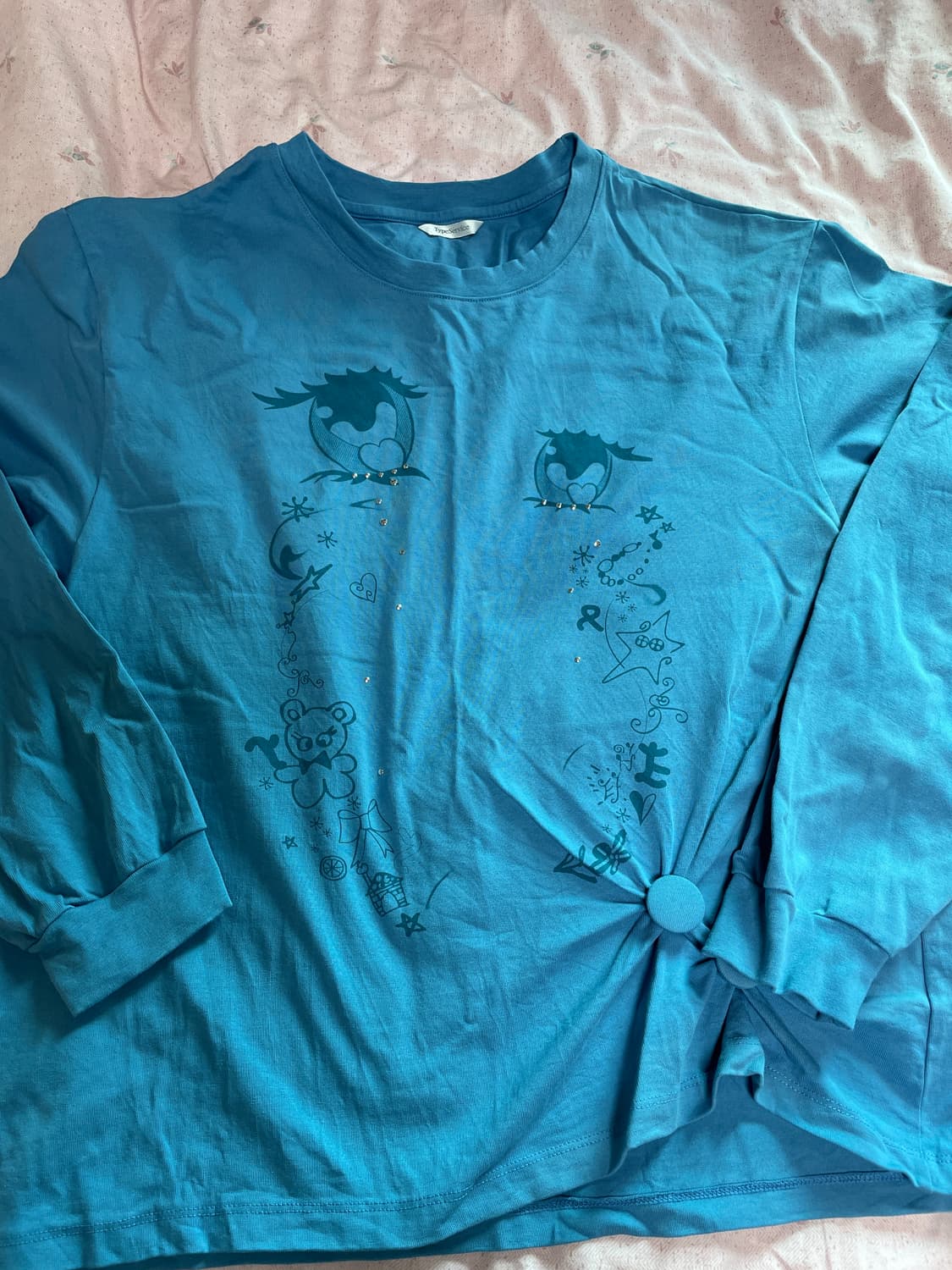 타입서비스 cry eyes ruched top 상품이미지1