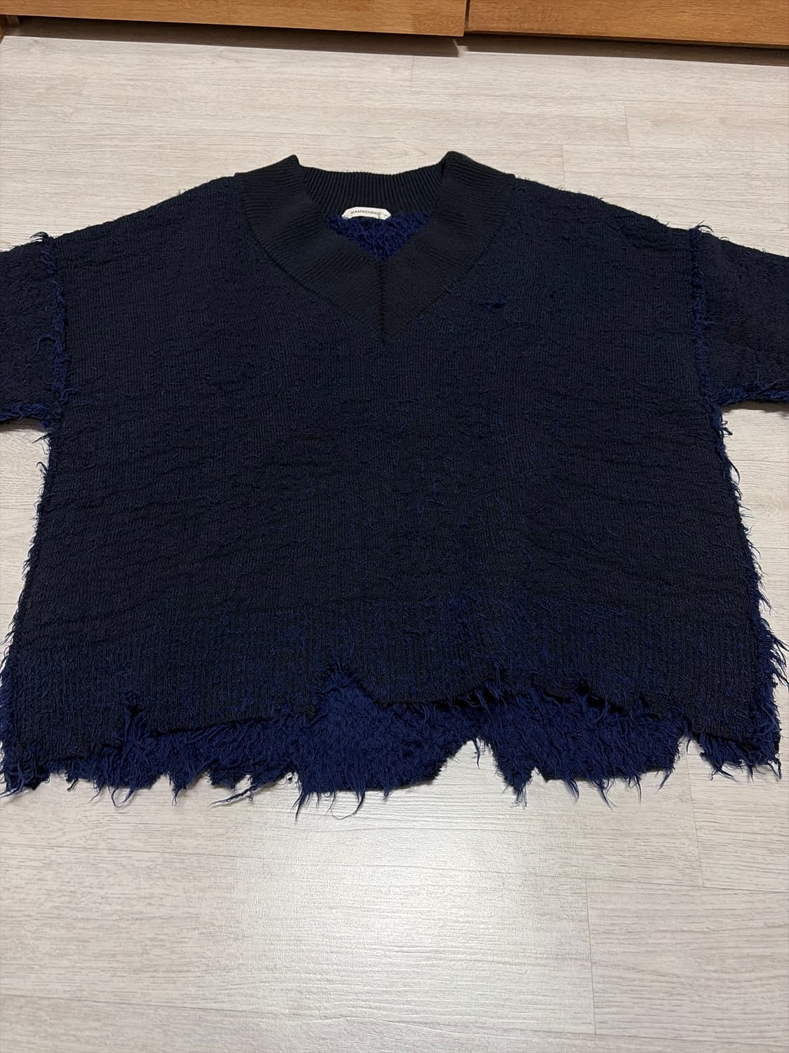 나마체코 네이비 니트 상품이미지6