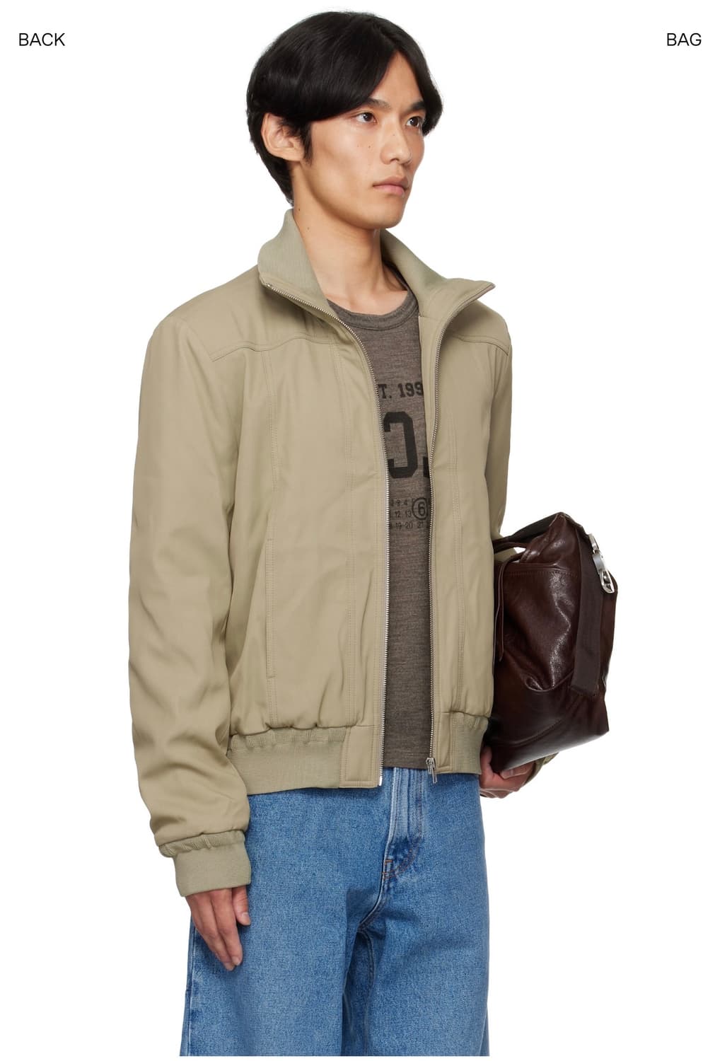 MM6 Margiela 베이지 자켓 48 Size 상품이미지4