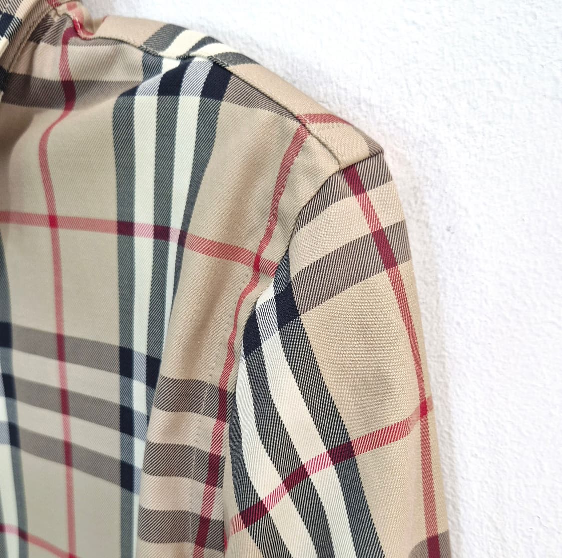 버버리 브릿 노바체크 여성 셔츠 S 상품이미지10