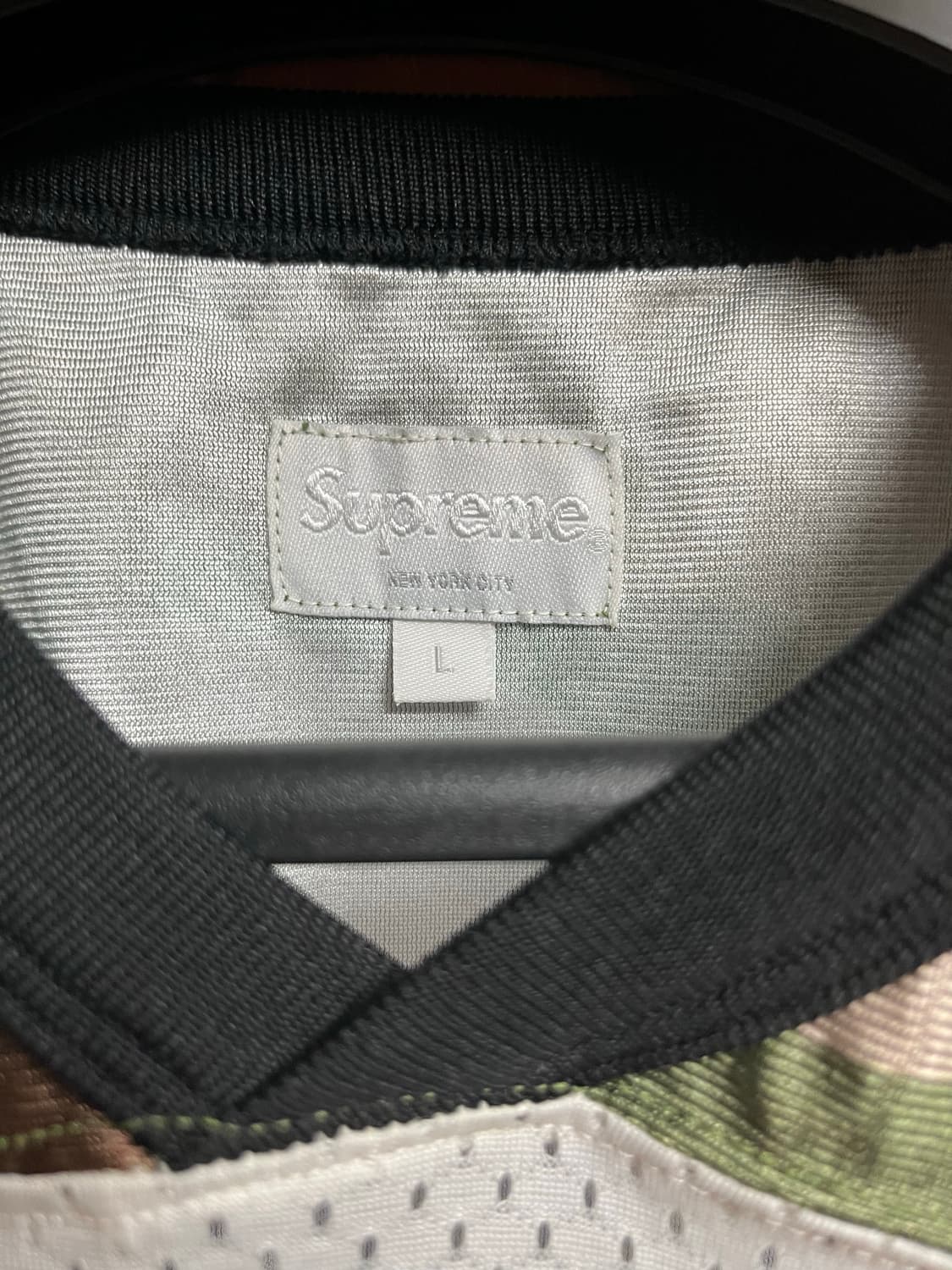 슈프림 지져스 카모 져지 L 상품이미지3