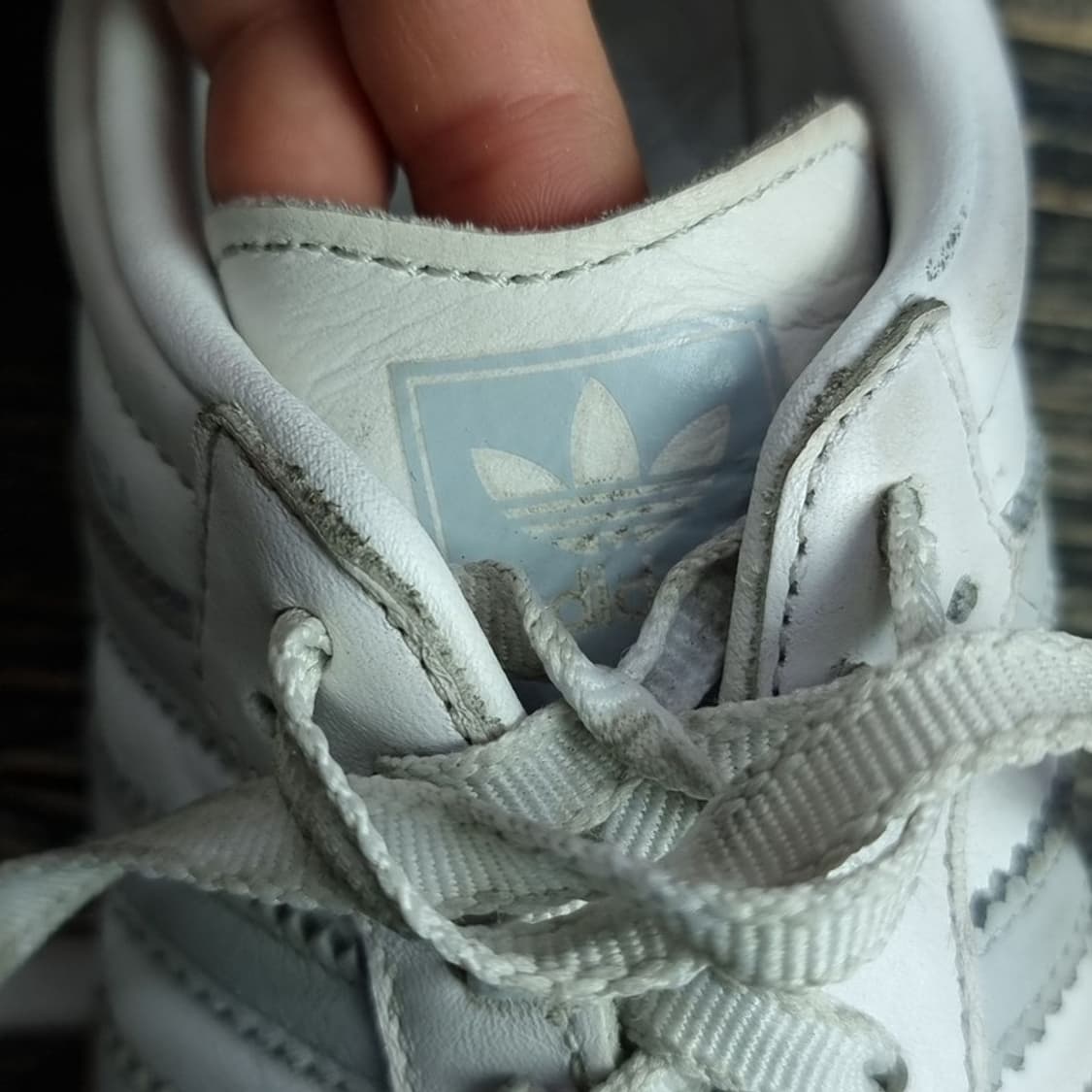 [아디다스] 삼바 화이트 그레이 M18174 상품이미지9