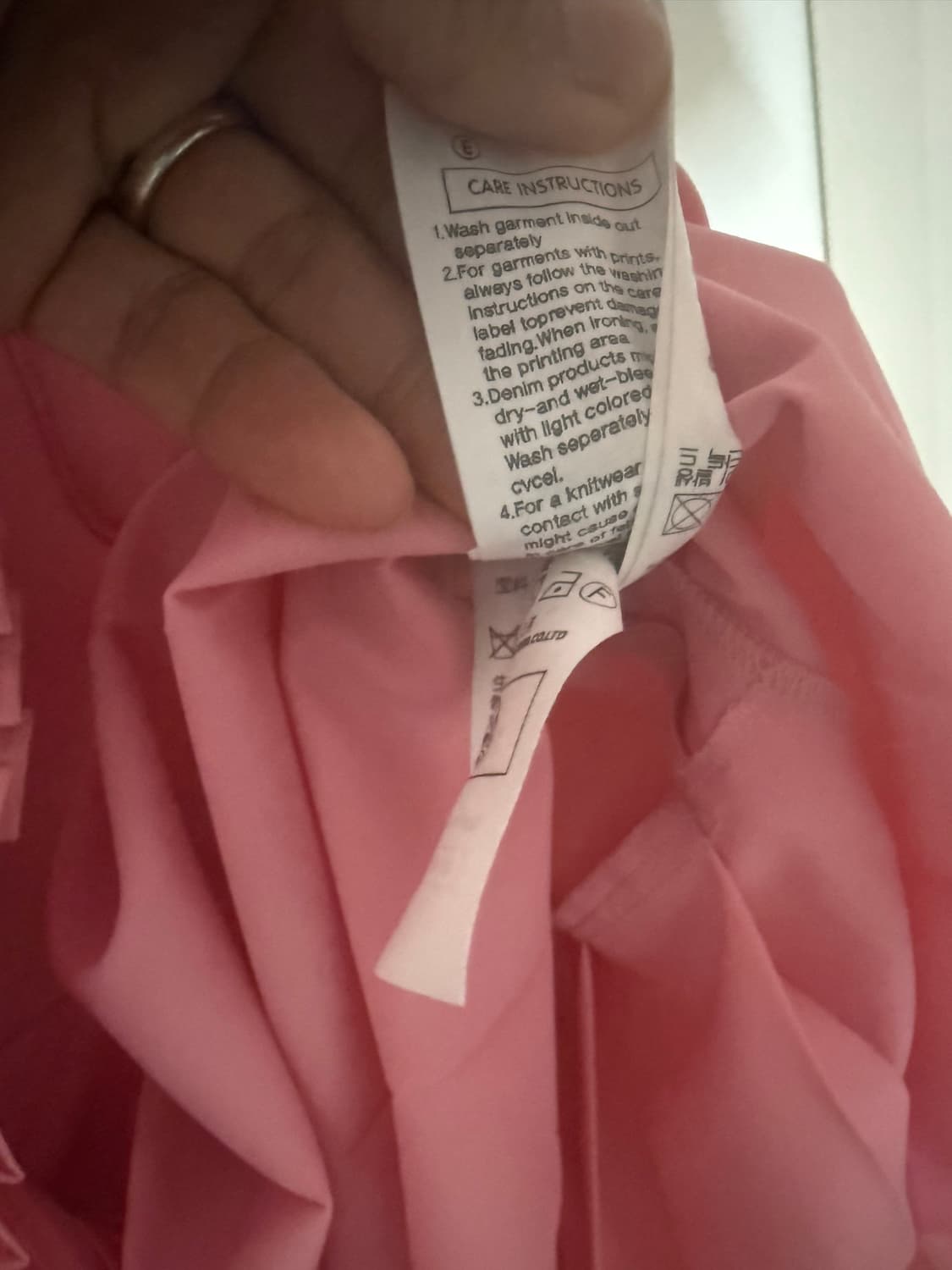 럭키슈에뜨 핑크 세일러 원피스 36 상품이미지6