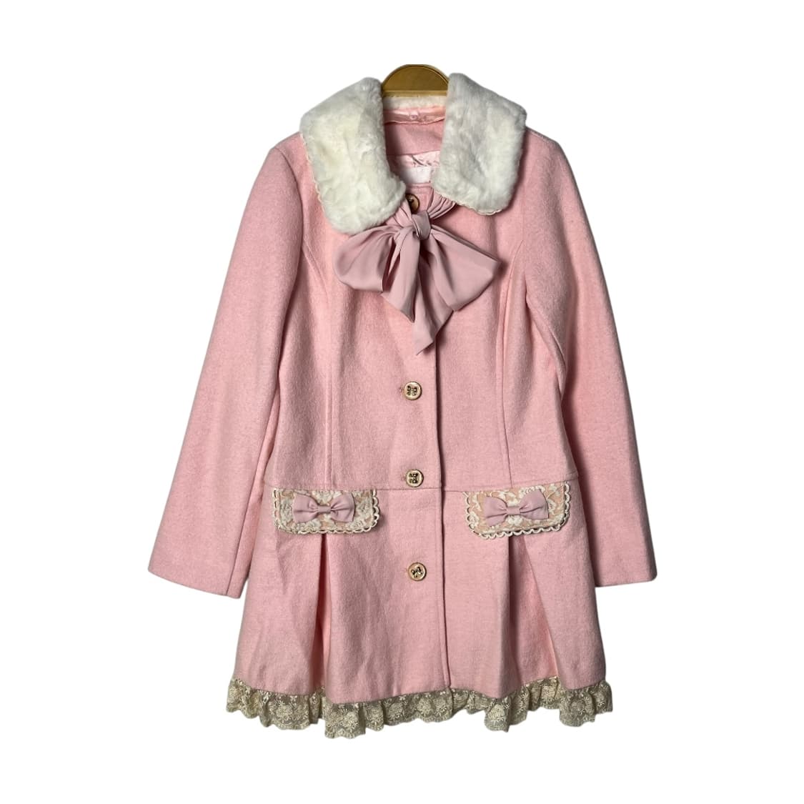 [LIZ LISA] 리즈리사 대장급* 히메갸루 리본 코트 상품이미지1