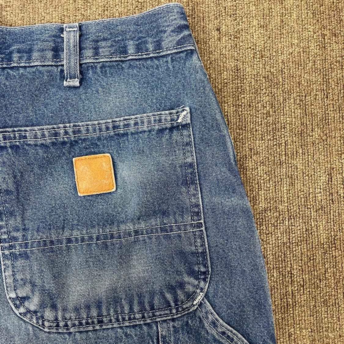 (32) Carhartt 칼하트 컷오프 데님 반바지  상품이미지4