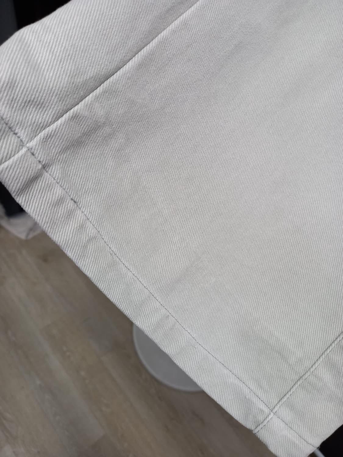 마인 MINE 춘하추 9부 와이드통핏 데님팬츠 33.44 상품이미지8