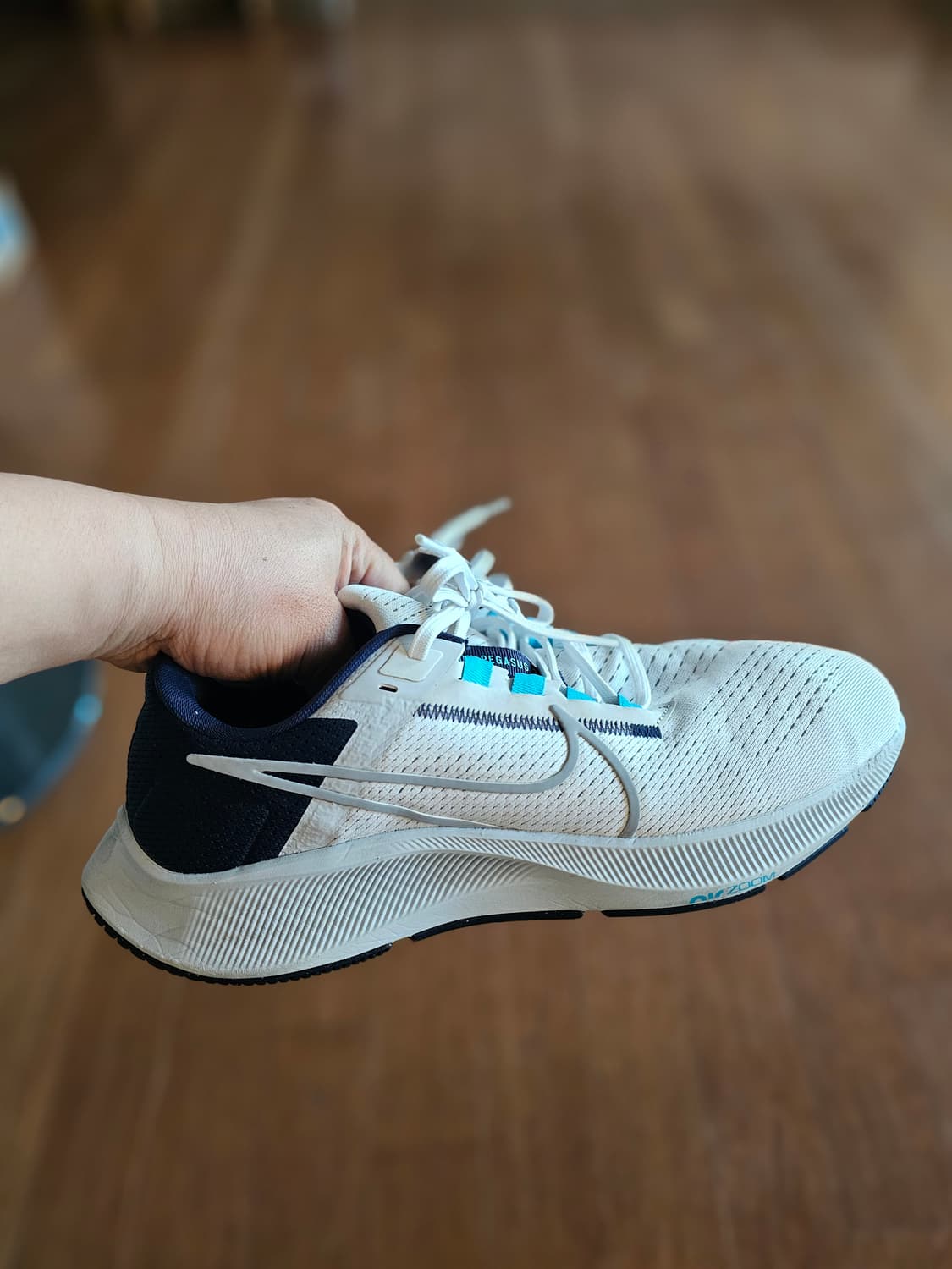 나이키 에어줌 페가수스 38 흰파 265 상품이미지2