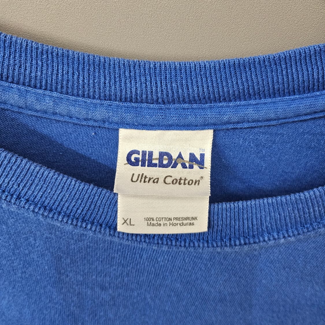 USA 90's 그래픽 프린팅 빈티지 반팔티 블루 상품이미지4