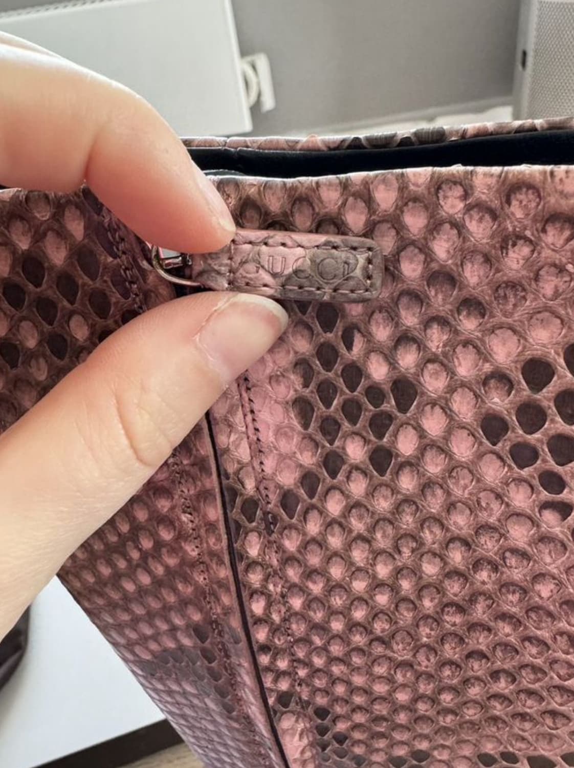 GUCCI 구찌 홀스빗 부츠(파이톤 스킨-뱀피)36 사이즈-해외발송 상품이미지6