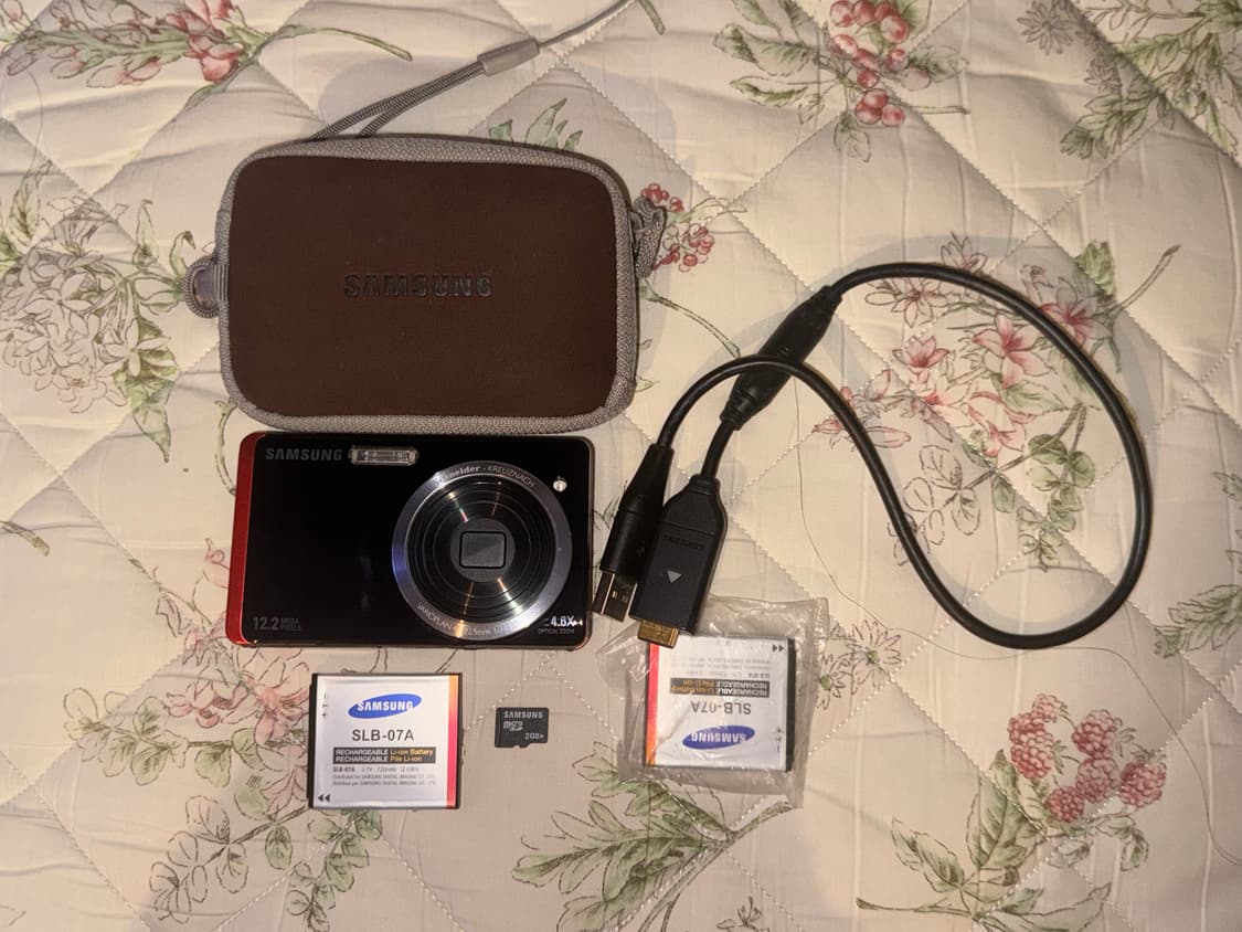 (작례o) 삼성 vluu st550 한효주 디카 빈티지 디지털카메라 상품이미지2