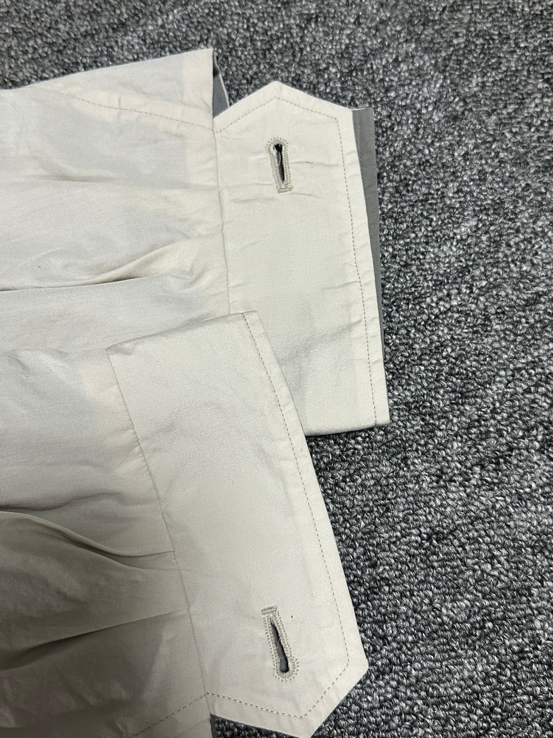 (52) 르메르 20SS 리버서블 코튼 아이보리 카라 블루종 봄버 자켓 상품이미지9