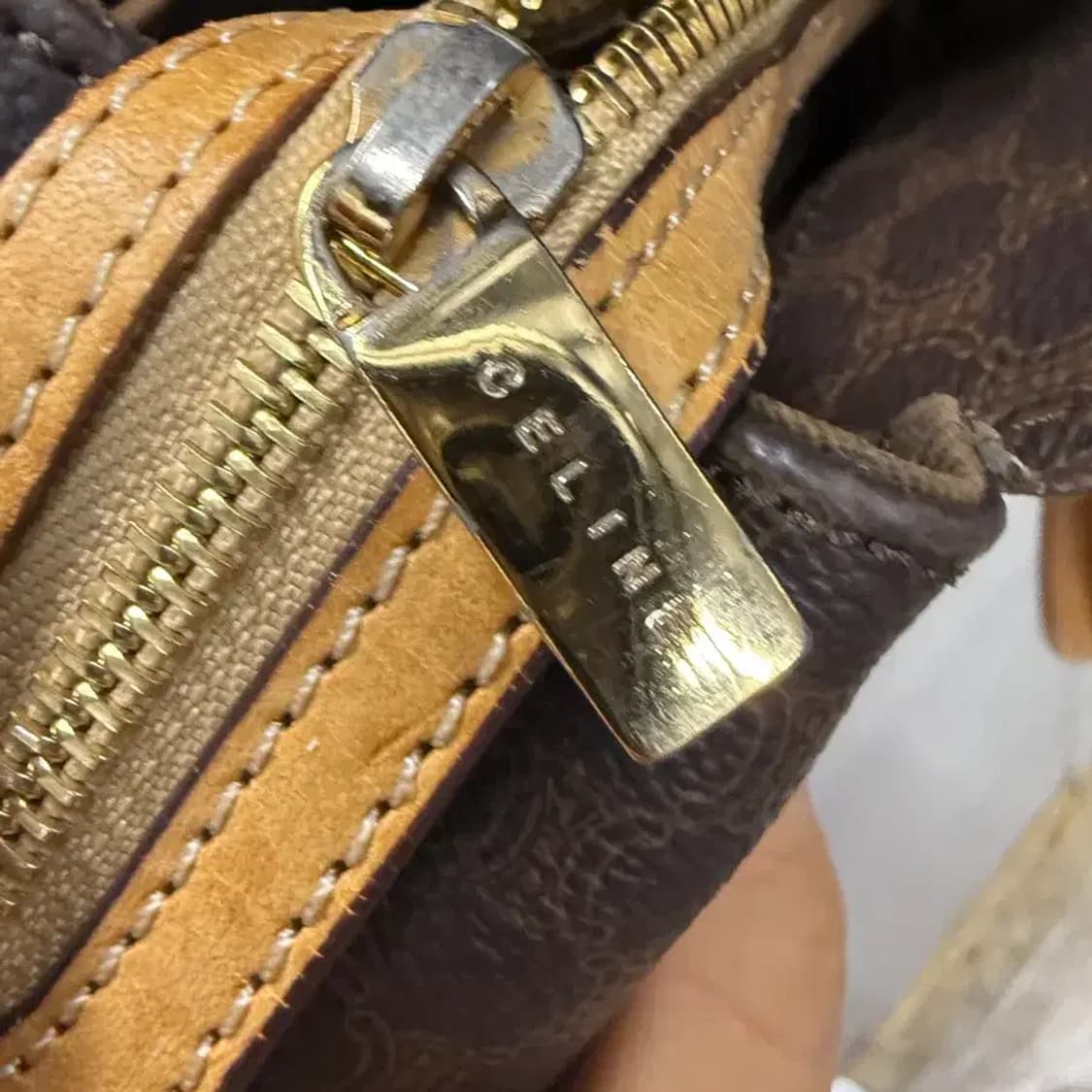 올드셀린느 정품 마카담 투포켓 토트백 상품이미지5
