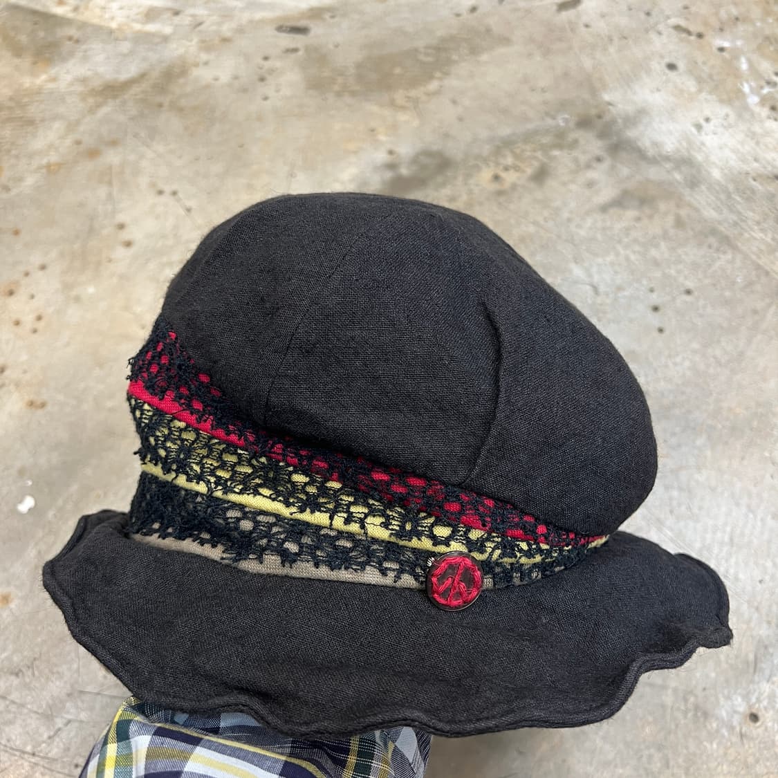 CA4LA 린넨 와이어 언발 버킷햇 상품이미지1