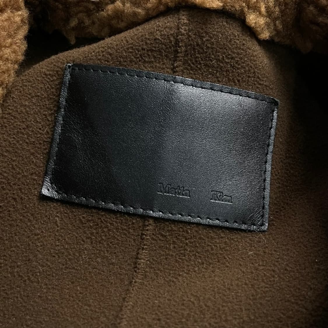 마뗑킴 테디베어 롱코트 상품이미지3