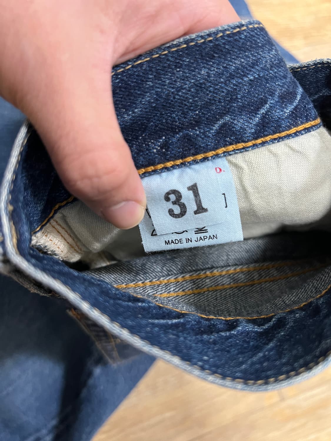 택포22) 웨어하우스 2nd-hand 다크 인디고 다크워시 31 셀비지 상품이미지4