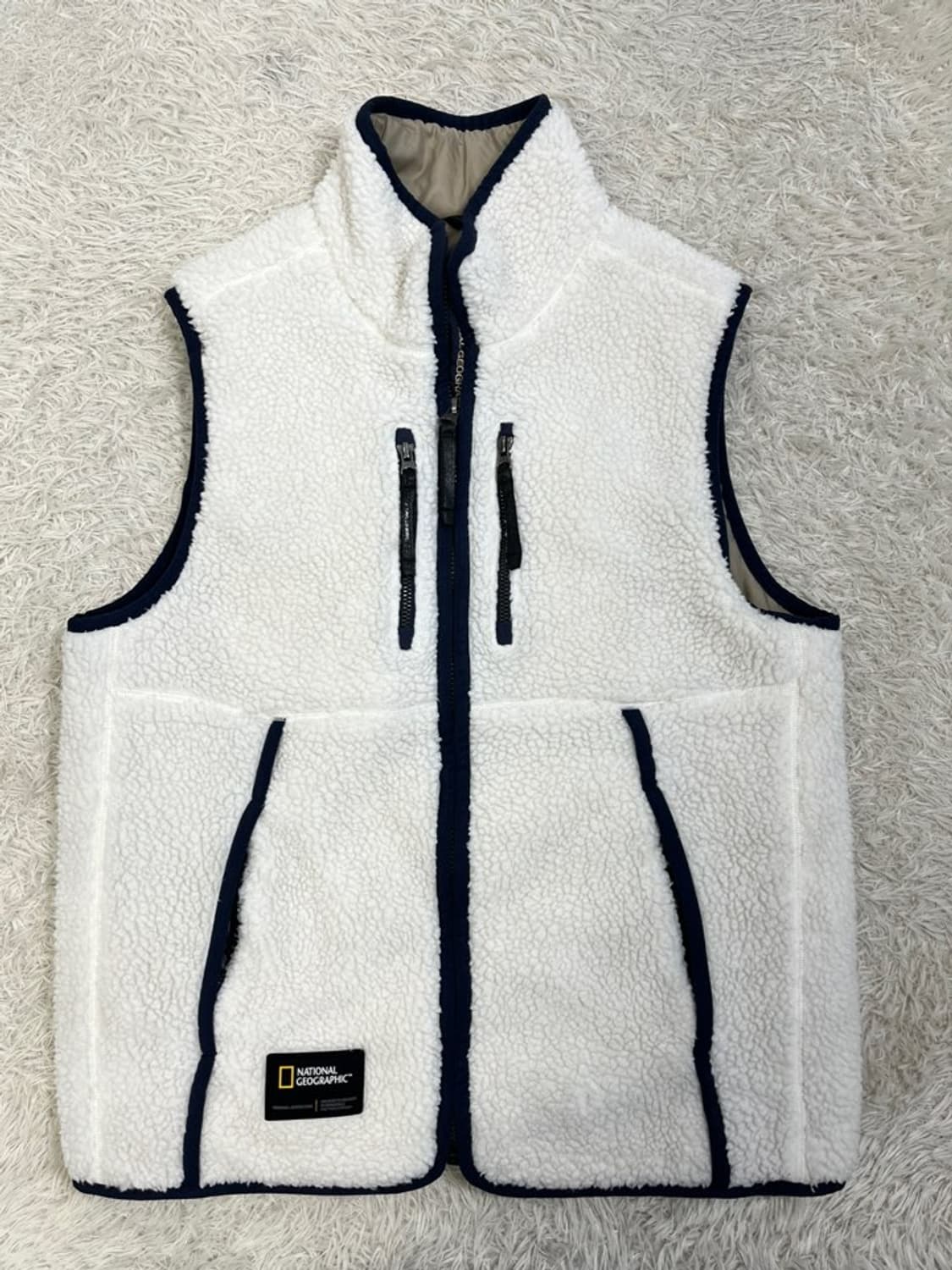 내셔널지오그래픽 후리스 조끼/#590 상품이미지1