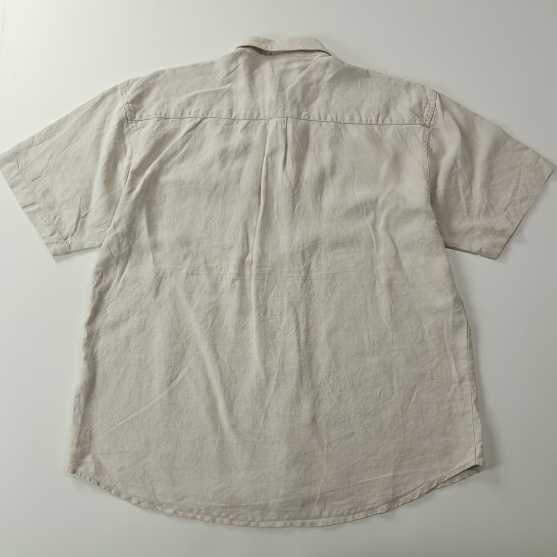 CK362 XL 시그네 90s 린넨 독일 트라흐텐 알펜 반팔 셔츠 남방 상품이미지6