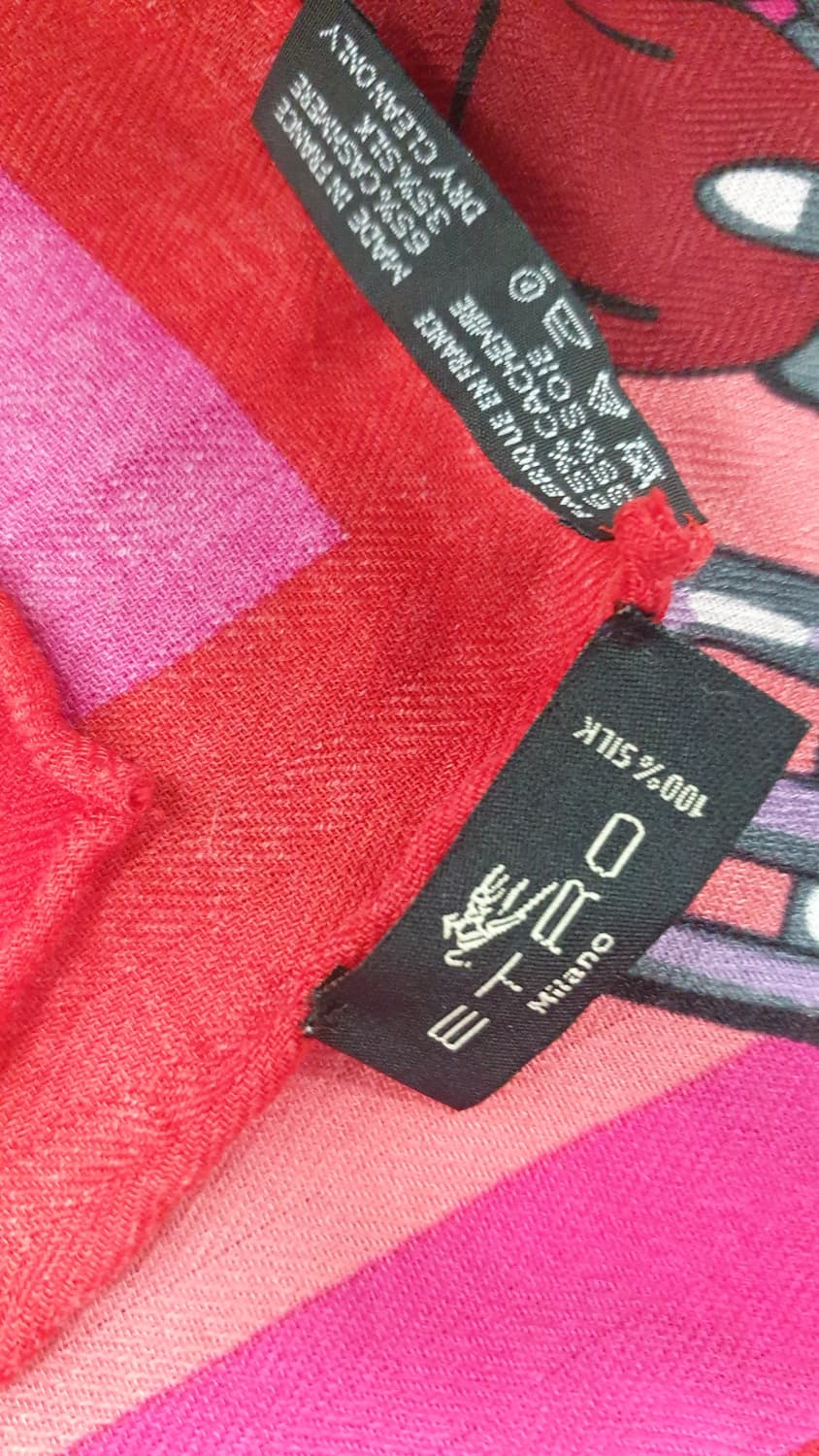 정품 에트로 케시미어 실크 스카프 상품이미지3