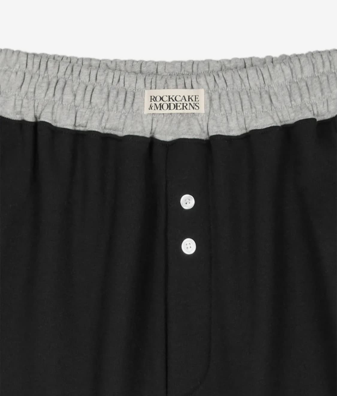 락케이크 레이어드 투웨이 조거 블랙 상품이미지4