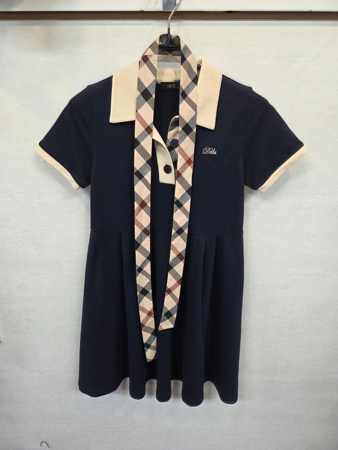 닥스 키즈 주니어 카라 원피스 반팔 140 상품이미지1