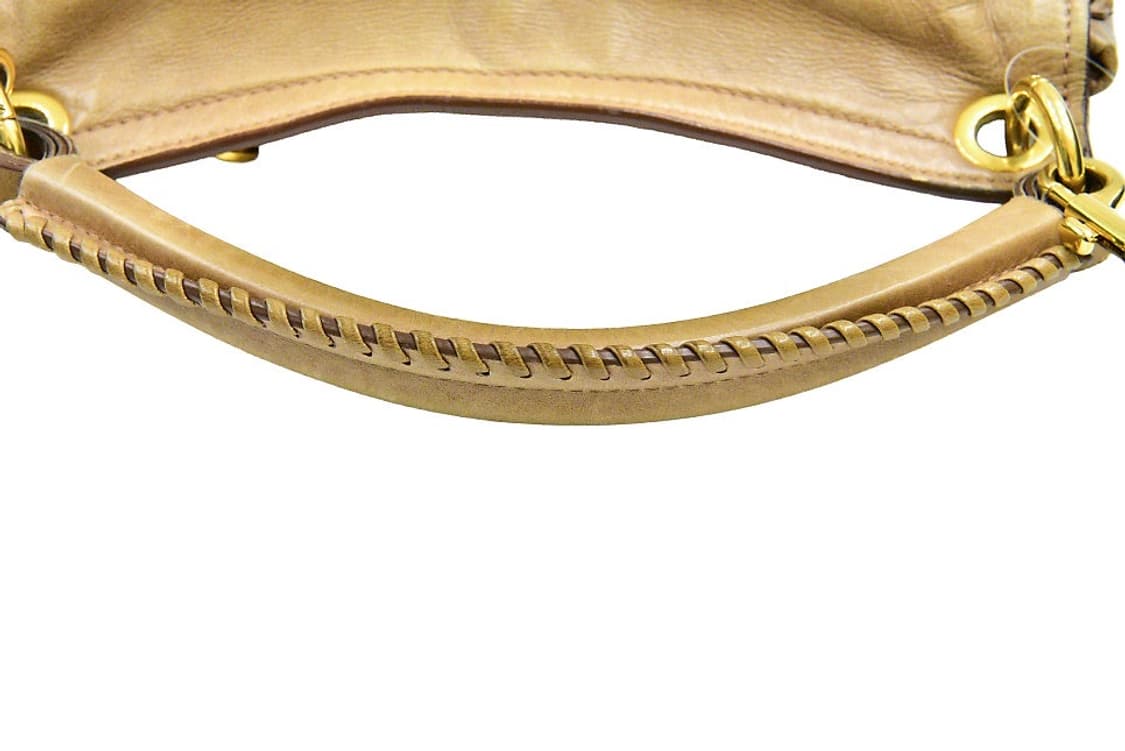 미우미우 나파 마테라세 럭스 금장 호보 투웨이백(정품) 상품이미지7