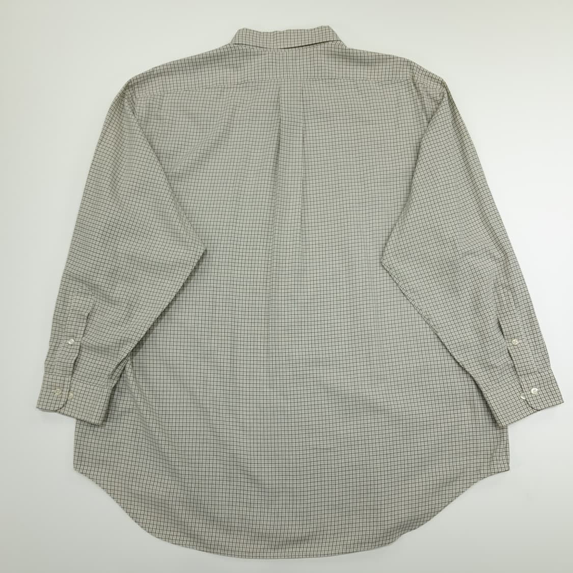 CN789 2XL 폴로 랄프로렌 브라운그린 마이크로체크 긴팔 셔츠 남방 상품이미지7