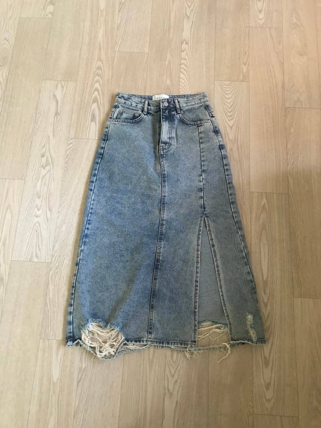 빈티지 청 스커트 상품이미지1