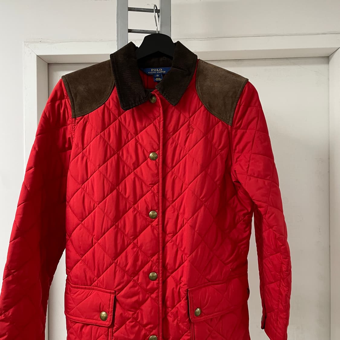 폴로 랄프로렌 레드 롱 퀄팅 자켓 XL16(W) 상품이미지2