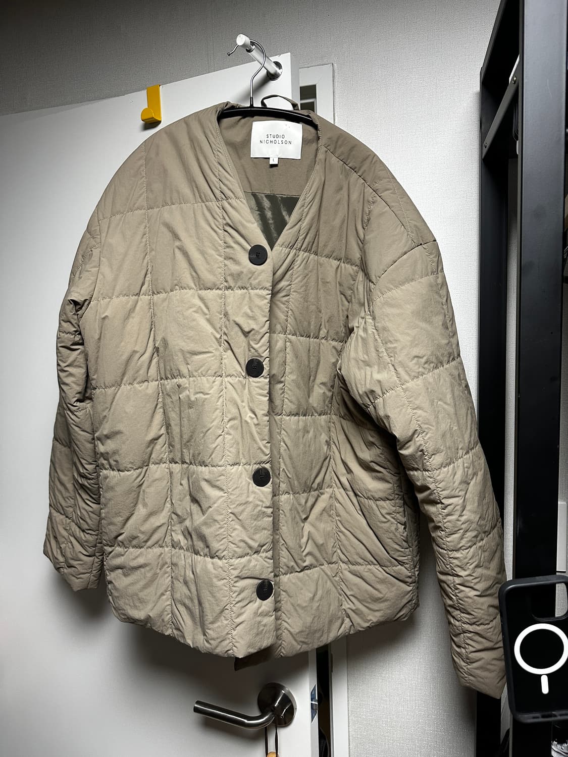 스튜디오니콜슨 경량패딩(프라이빗 퀼팅 패딩 자켓) L 상품이미지1